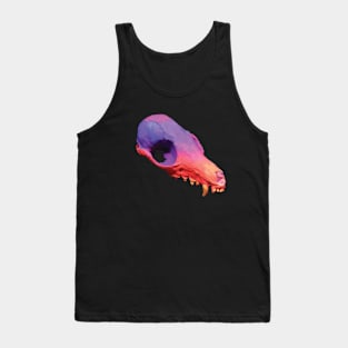 Sunset Fox Skull Tank Top